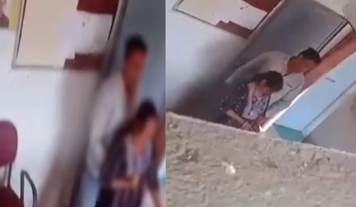 Janjgir Champa School Teacher Viral Video Mms: Objectionable Sexual Harassment Of Teacher And Student